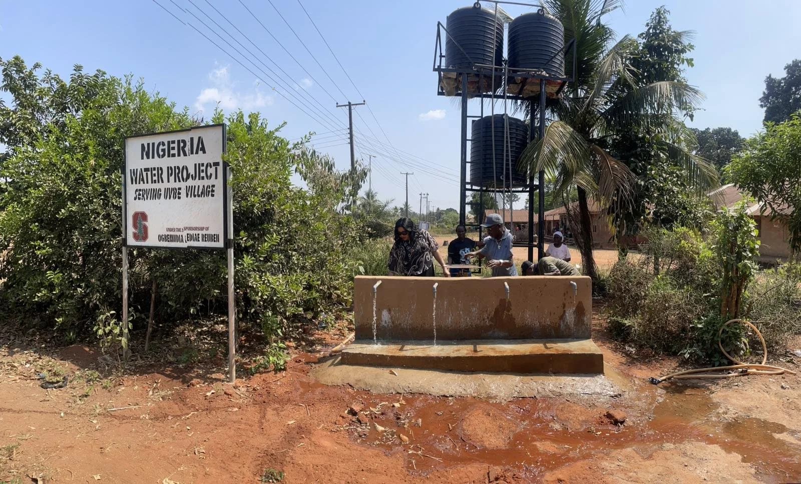 Uvbe borehole site photo 2